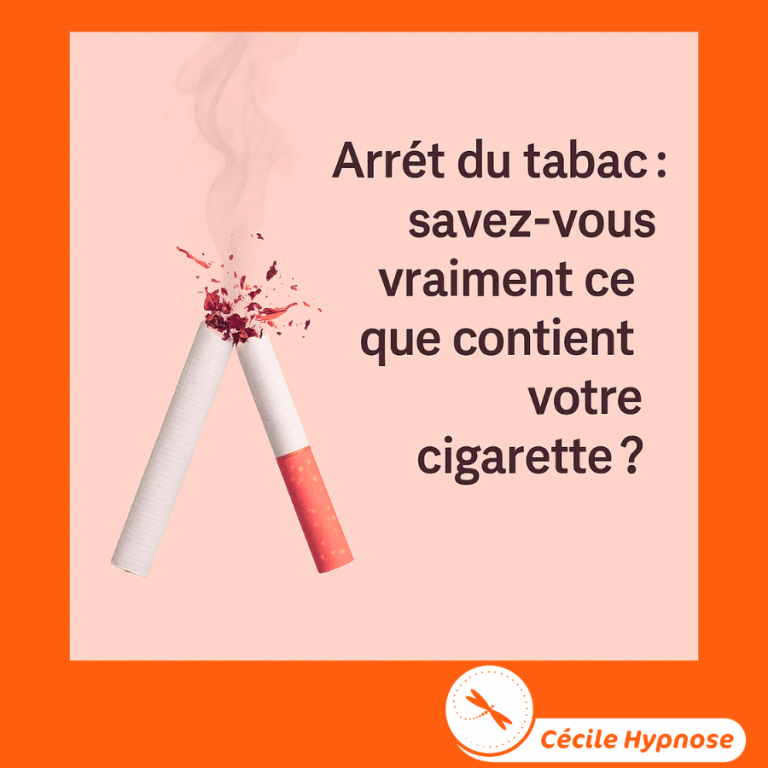 Lire la suite à propos de l’article Arrêt du tabac : savez-vous vraiment ce que contient une cigarette ?